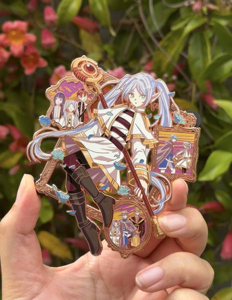 FRlEREN ROSE GOLD | FRAMED TIME PIN ON PIN