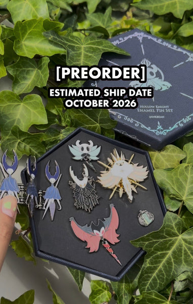 [PREORDER] HOLLOW KNIGHT | ENAMEL PINS