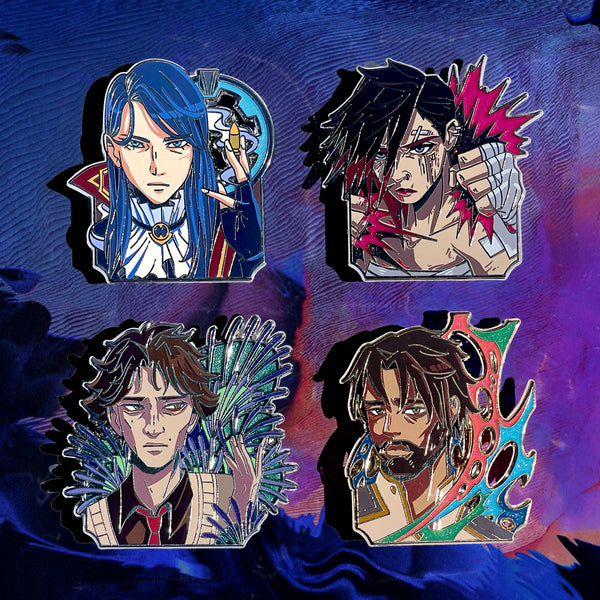 Portrait Series | Paint the Town Pins