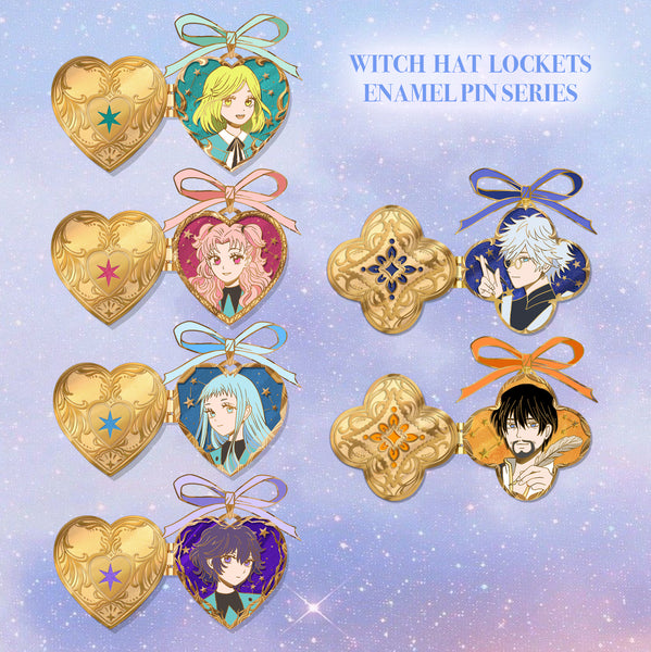 [PREORDER] WlTCH HAT LOCKET ENAMEL PINS